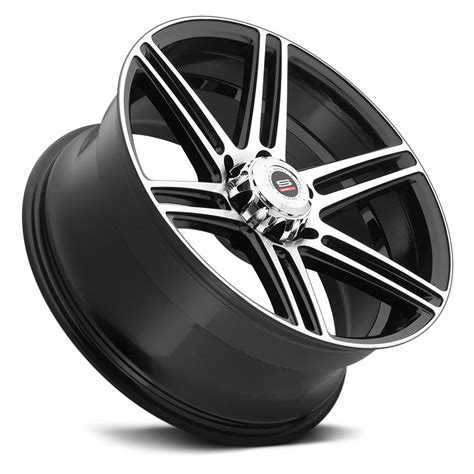 Spec 1® Sp 22 Wheels Gloss Black With Machined Face Rims