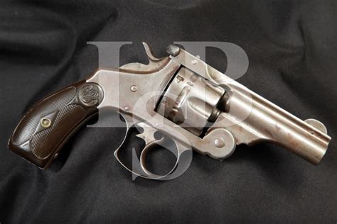Smith Wesson S W Double Action St Model Top Break Revolver Cut