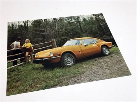 1971 Triumph Gt6 Mkiii Information Sheet Brochure 2450 Picclick