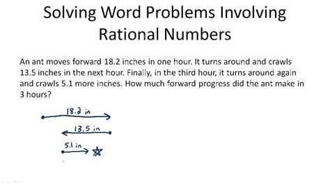 Rational Numbers Word Problems Worksheet Grade 7