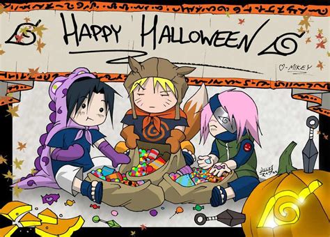 Naruto Happy Halloween By Vashperado On Deviantart