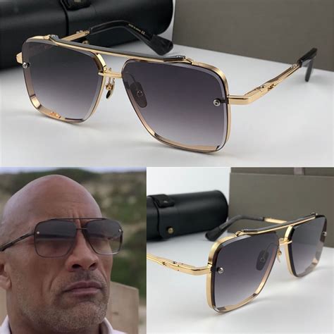 New Luxury Sunglasses Men Design Metal Vintage Sunglasses Fashion Style Square Frameless UV