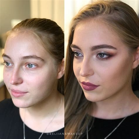 Amazing Transformation Before And After Soft Makeup Look For More