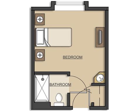 Nursing Home Floor Plans Corvallis Or Conifer House