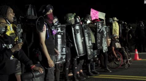 Portland Protests Largely Peaceful Until Police Ares Targeted After