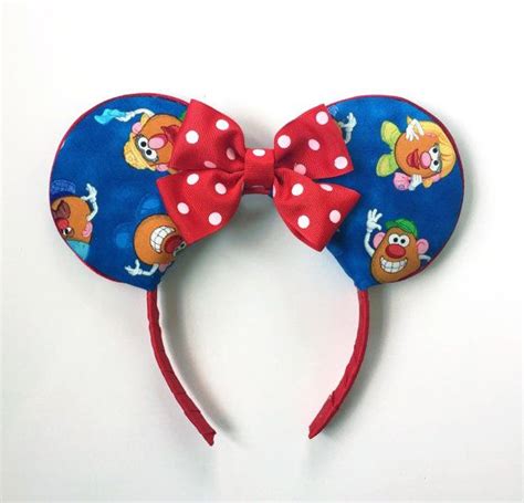 Disney Inspired Mr And Mrs Potato Head Ears Mickey Ears Etsy