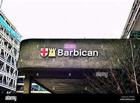 Barbican Building London Stock Photo Alamy