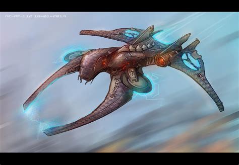 Alien Fighter Concept By Aspectusfuturus On Deviantart