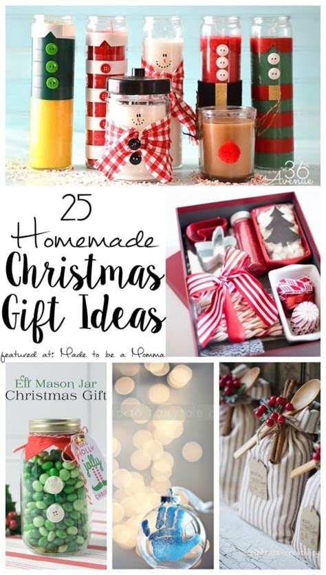 Need ideas for cheap gifts this holiday season? Handmade Christmas Gift Ideas