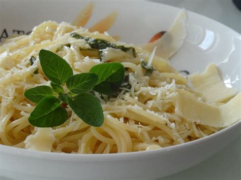 Spaghetti au citron et au Parmesan