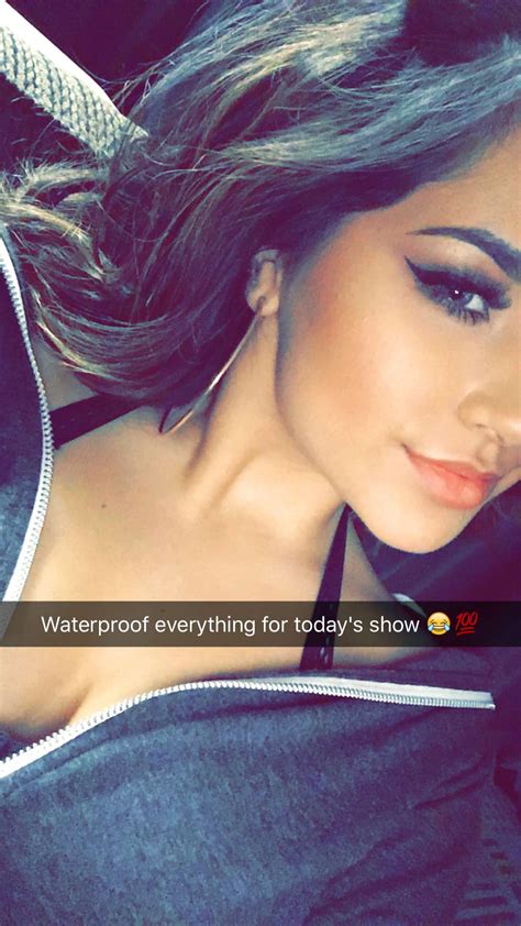 Famous Celebrity Snapchats Their Usernames Becky G Snapchat Girl