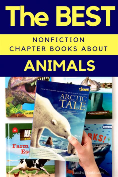 The Best Nonfiction Chapter Books About Animals Junior Chapter Books