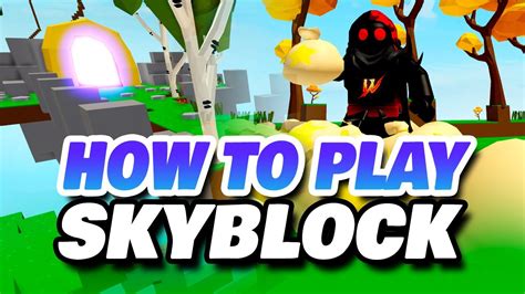 How To Play Roblox Islands Roblox Skyblock Youtube