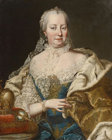Maria Theresia By Martin Van Meytens Location Unknown To Gogm Grand