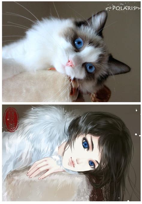Human Version Of Cats And Dogs By This Artist Will Take