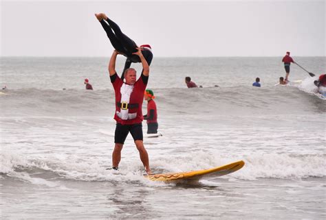 Surfing Santas Ride Waves Along Floridas Space Coast Kepr