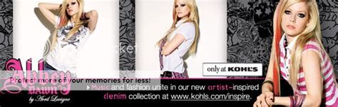 Cele Bitchy Avril Lavignes New Clothing Line For Kohls Abbey Dawn