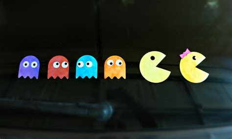 Pac Man Car Decals Diy Morenas Corner