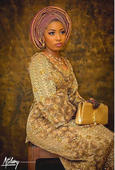 Gold And Chocolate 7 Most Iconic Deola Sagoe Traditional Wedding Dresses Ever Zumi Hausa