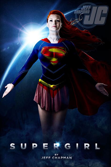 supergirl by jeff chapman by ahmadmurchad on deviantart