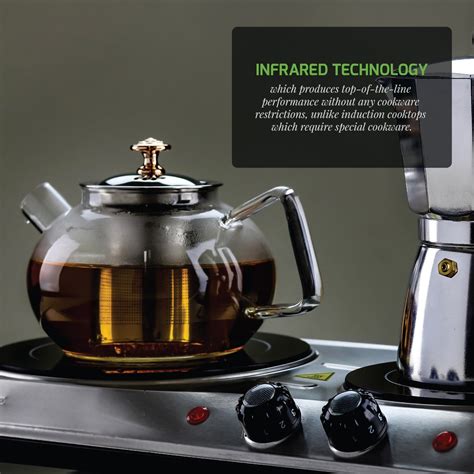 Ovente Hot Plate Electric Countertop Infrared Stove Bgi Series Ebay