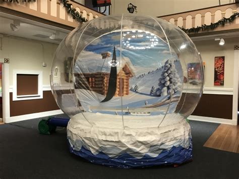Inflatable Human Snow Globe Rental Amanzi Party Rentals