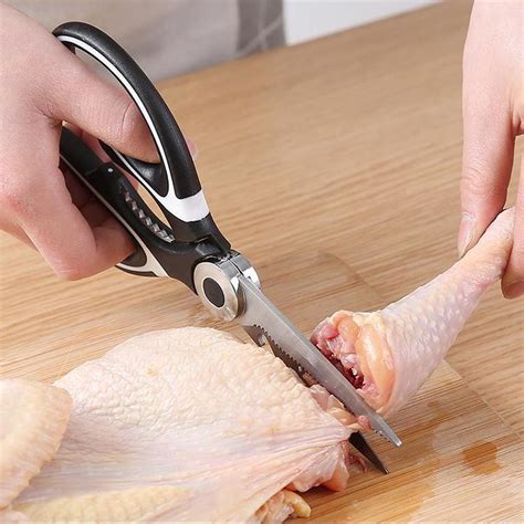 Buy Multifunction Kitchen Scissors With Shell Stainless Steel Poultry