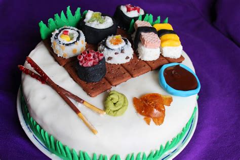 Sushi Cake Sister Birthday Cake Birthday Cake Write Name Birthday