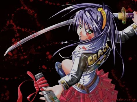 Bloody Sword Girl By Mikuchan
