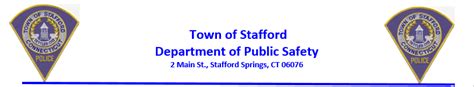 Stafford Ct Police Jobs Certified Policeapp