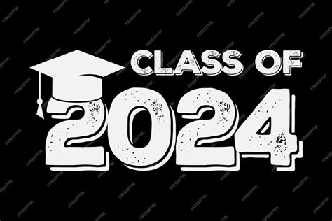 Premium Vector Class Of 2024 Shirt Senior Graduation 2024 Tshirt Design