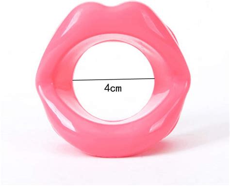 Sexy Lips Rubber Blowjob Mouth Gag Open Fixation Mouth Stuffed Oral Sex Gag For