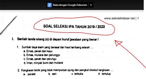 Berikut contoh soal olimpiade tingkat kecamatan paket 1. Soal Olimpiade Matematika Sd 2020 - Dunia Sekolah ID