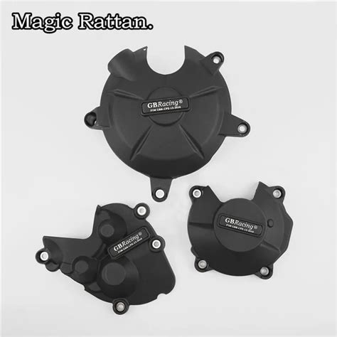 Motorcycle Engine Case Cover Set Engine Cover Kit Protection Fit Zx 6r