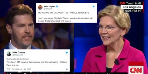 democratic primary elizabeth warren s incredible answer to a question about marriage equality