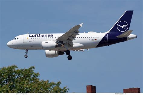 Lufthansa Airbus A319 100 D Aibc Berlin Spotterde