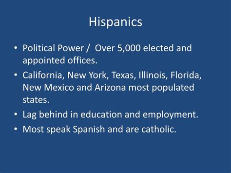 Ppt Which Is The Largest Minority Group In The Us Powerpoint