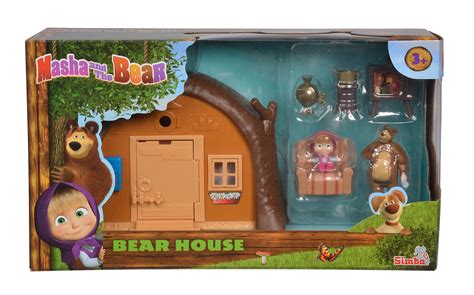 Masha And The Bear House Bear Masha Packable Playset Buy Online In United Arab Ermiates