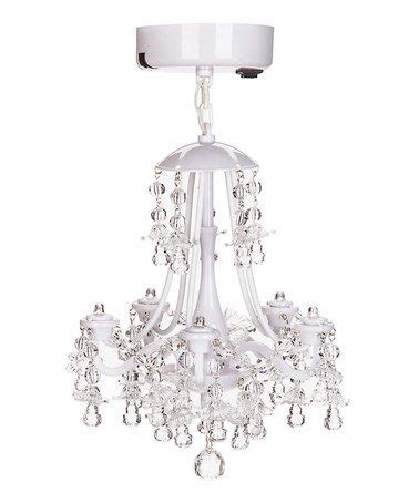 Locker chandelier perfect size for ag dollhouse. Look at this #zulilyfind! White Locker Chandelier #zulilyfinds | Locker chandelier, Locker ...