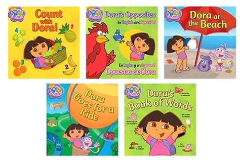 Doras Little Library Dora The Explorer Series 5 Vol Set By Phoebe