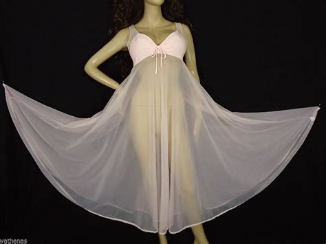 24 Best Vintage Long Sheer Nylon Nightgown Images On Pinterest Nightgown Vintage And Sheer