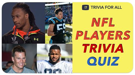 Guess The Nfl Football Player Quiz Youtube
