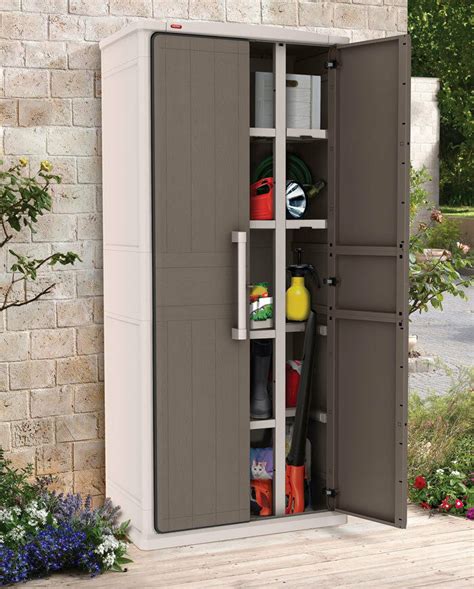 Keter Optima Wonder Outdoor Storage Cabinet Cupboard 18m H 2 Year