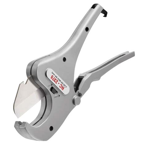 Ridgid Ratchet Action Plastic Pipe And Tubing Cutter 30088 The Home Depot