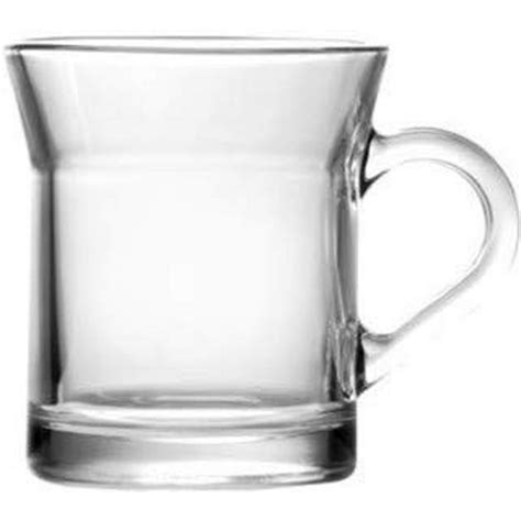Vikko 10 Ounce Glass Coffee Mugs Thick And Durable For Coffee Tea Cider Etc Microwave