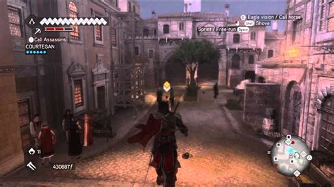 Assassin S Creed Brotherhood Courtesan Mission Running Scared