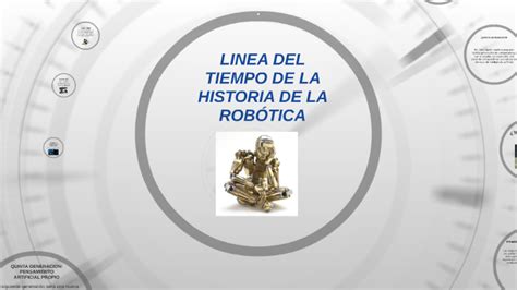 Linea Del Tiempo De La Historia De La Rob Tica By Jose Manuel Maturano