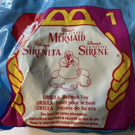 1996 Disneys The Little Mermaid Mcdonalds Happy Meal Toy Ursula 1 399 Picclick