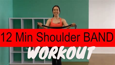 Minute Theraband Shoulder Back Strength Workout Clipzui Com
