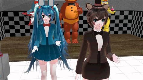 Mmd French Fnaf Survive Night Wip Youtube